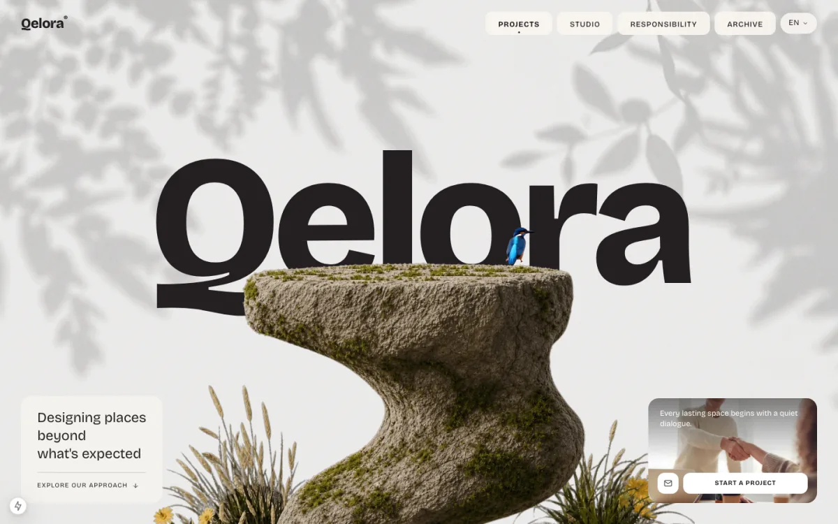 Qelora website preview